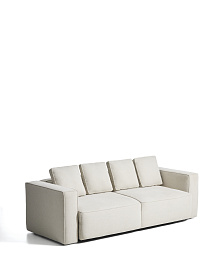 3-местный диван-кровать Marela бежевый шенилл 236 см