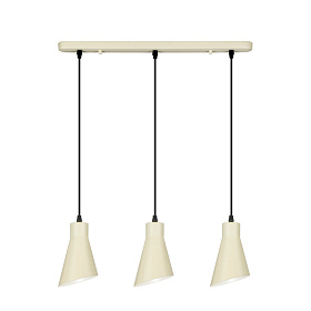 Bera Люстра 3L кремовый