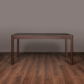 Обеденный стол RONDA темный орех V36W1