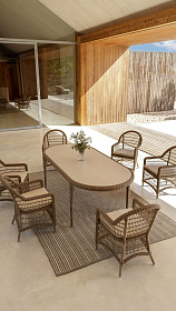 Стол обеденный Arena SEASHELL 220x100