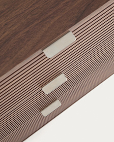 Комод Norlen с 6 ящиками шпон ореха 120 x 75 см