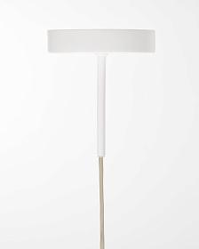 Основание металлического светильника Fluvia белого цвета, 150 см