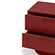 Прикроватная тумбочка Totem 2Dr красный