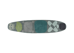 Ковер Surf Race Indico. синий