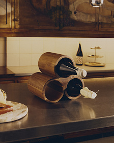 Подставка для бутылок Sesilu из  древесины акации 