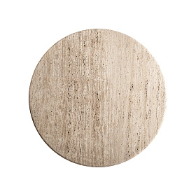 Обеденный стол Varzi из травертина