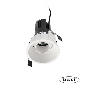 Встраиваемый светильник TULIPA DOWN ORI 15W 4000K CRI90 36° белый DALI