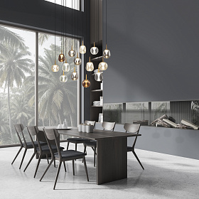 Люстра подвесная ANDROMEDA 8936+14PL