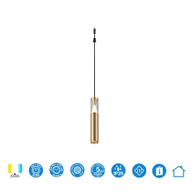 9327 Подвесной модульный светильник без основания SPARK