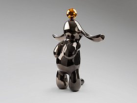 Conejo Декоративная фигура medium серый/оранжевый