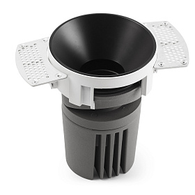 Встраиваемый светильник DEEP 78 R SMARCO черный 15° 2700K CRI90 STRIPY