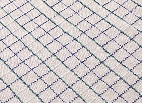 Ковер уличный Reti сине-зеленый