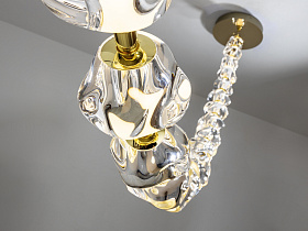 Люстра Zaria II 29L- золотой/жемчужный DIM