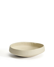 Кухонный поднос Mireni из папье-маше бежевый Ø 29 см