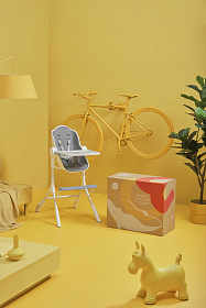 Стульчик для кормления Cocoon Oribel Z Морозный серый