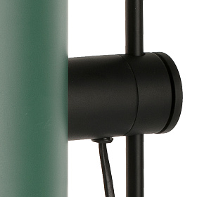 Настольная лампа Guadalupe черный/зеленый