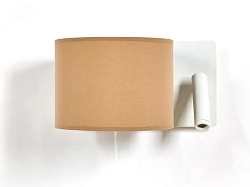 Бра с ридером Rum горизонтальное песочный