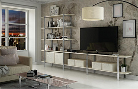 Мебельная композиция под ТВ Conceptos Bucle Nacar