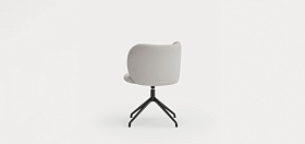 Поворотный стул Mogi светло-серый с черными ножками