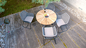 Кресло обеденное Moma ANTHRACITE CARBON