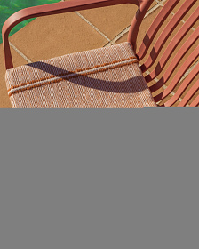 Подушка для стула Drati оранжевого цвета, 100% ПЭТ, 40 x 60 см