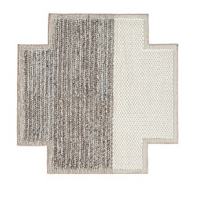 Ковер Mangas Space Plait слоновая кость 160х160