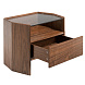 Прикроватная тумбочка CP1803-H-NOGAL/7072 шестиугольная