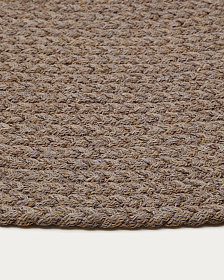 Ковер Despas из синтетических волокон бежевый Ø150 см