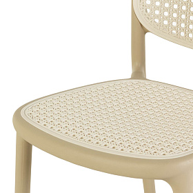 Садовый стул бежевого цвета Gery