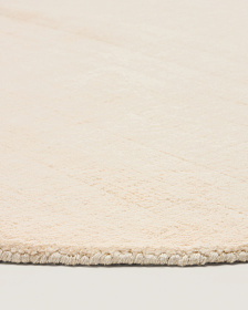 Empuries Круглый белый ковер Ø200 см