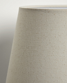 Настольная лампа Odra из зеленой керамики с глянцевой отделкой