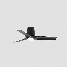 Потолочный вентилятор HEY TUB S Ш900MM черный 3 P LED 10W CCT TUYA