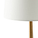 Настольная лампа Rem бронза/белый