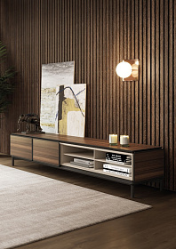 Тумба под ТВ Barbican Walnut