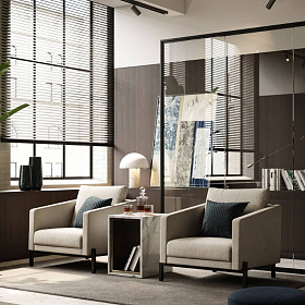 Приставной столик Nilo мрамор