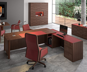 Модульный высокий шкаф с подсветкой Artdeko