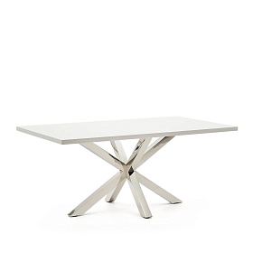 Стол Arya белый лакированный