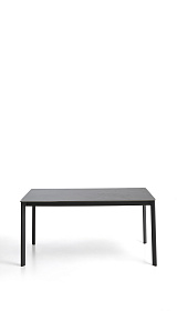 Уличный стол Anafi с графитовой столешницей из спеченного камня, 220 x 100 см