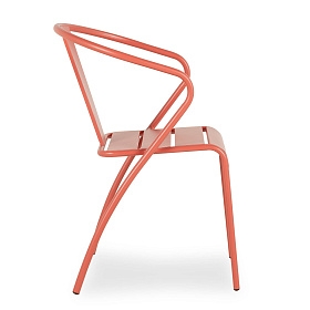 Садовый стул Lianis коралловый