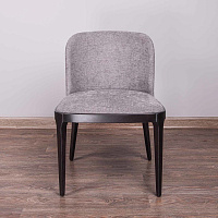 Стул Garbo ткань Artex melange 18, матовые черные ножки