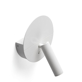 DUAS Бра с ридером белый USB C LED 3W 2700K