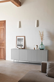 Сервант Sierra 4D3Dr серый