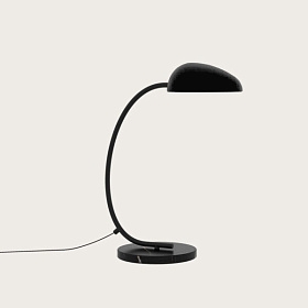 Настольная лампа Kezo черное основание/черный абажур