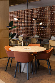 Люстра LIGGERA черная 6XG9