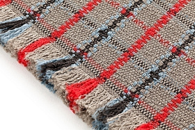 Садовый коврик GL Tartan синий большой