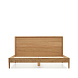 Кровать Lenon из массива дуба и шпона дуба для матраса 180 x 200 см
