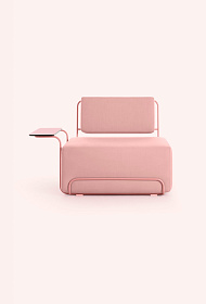 Уличное модульное кресло Lilly со столиком