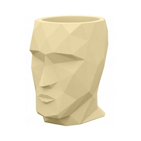 Кашпо Adan Nano матовое бежевое