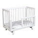 Кроватка для новорожденного Lillaland - модель Lilla Aria (НИК23)белая