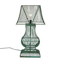 Зеленая настольная лампа Simone